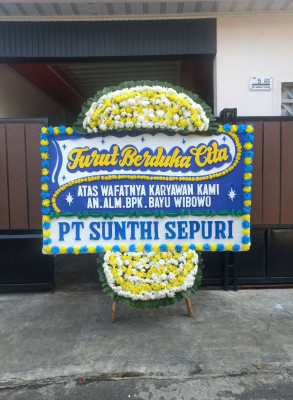 Papan Bunga Duka di Gerokgak
